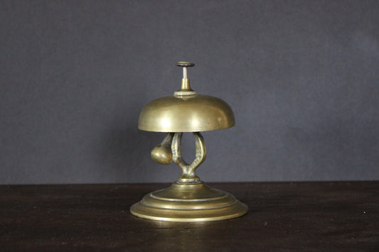 English Brass Counter Bell