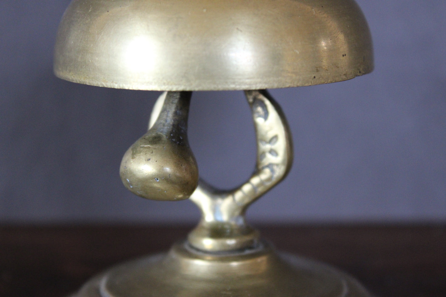 English Brass Counter Bell