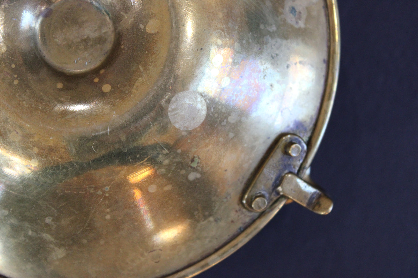XL English Brass Chamber Stick