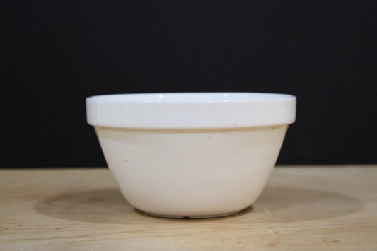 Vintage Mason Cash Size 42 White Pudding Basin - Made in England