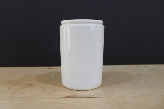 Antique English Stoneware Preserve Jar