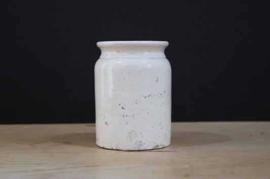 Antique English Stoneware Preserve Jar