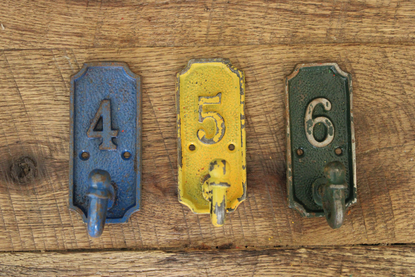 Cast Iron Numbered Hooks