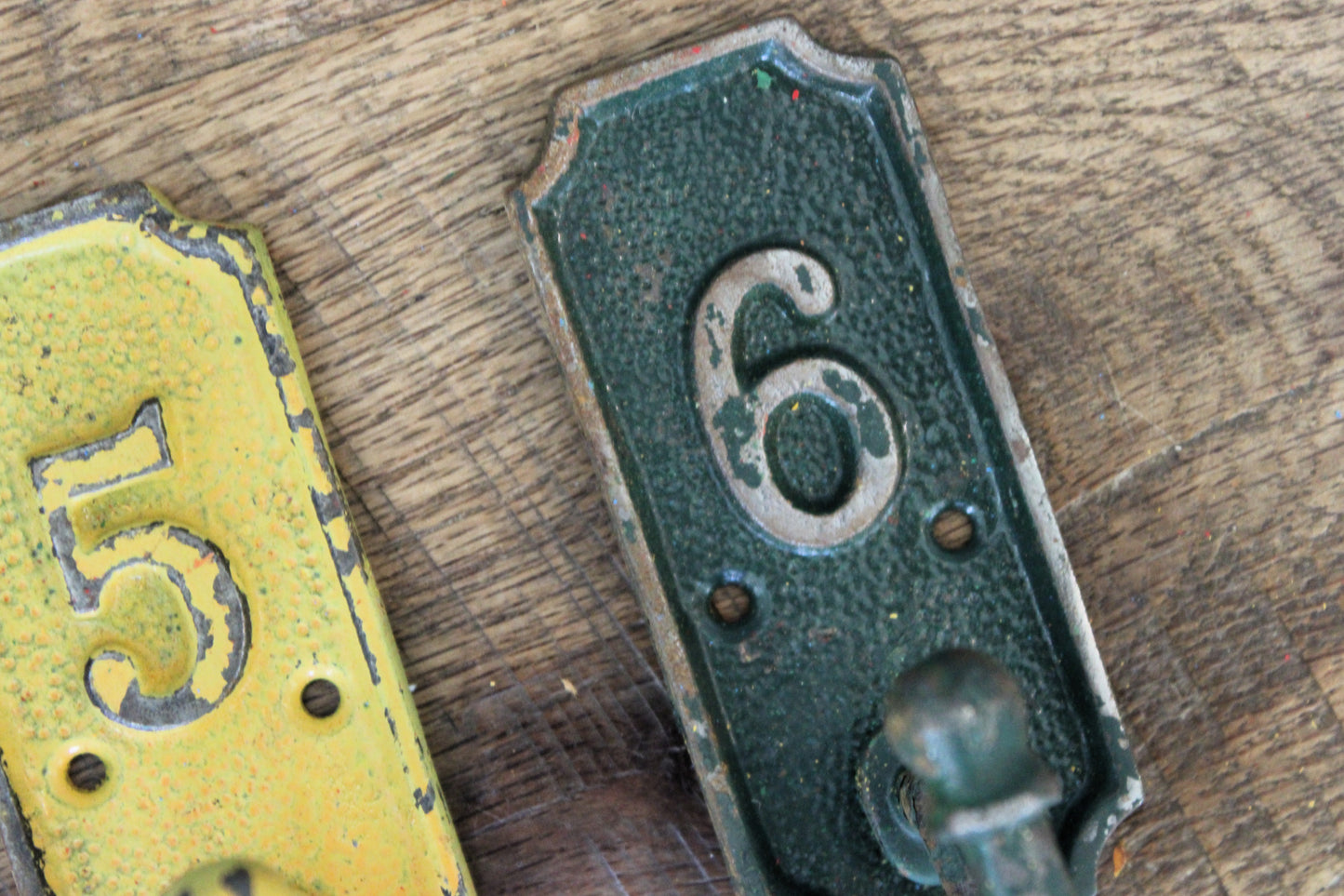 Cast Iron Numbered Hooks
