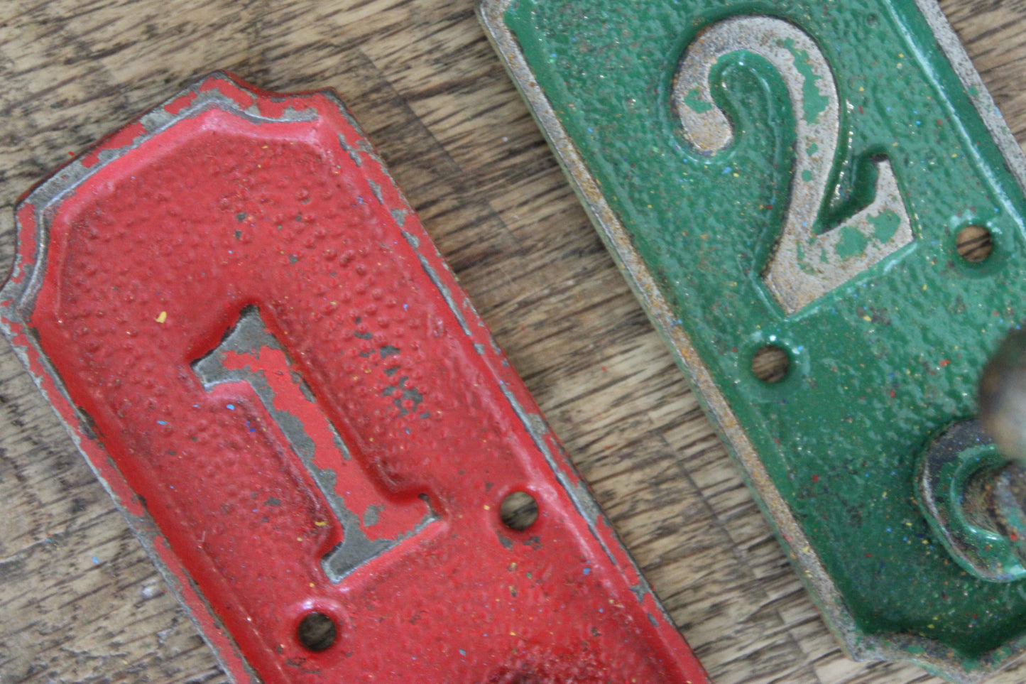 Cast Iron Numbered Hooks