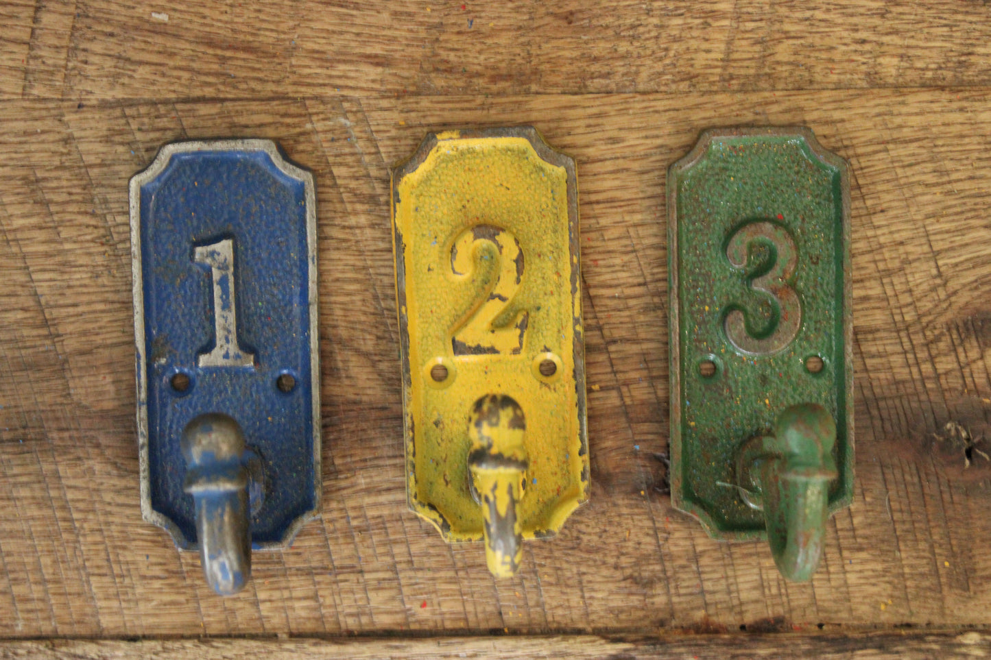 Cast Iron Numbered Hooks