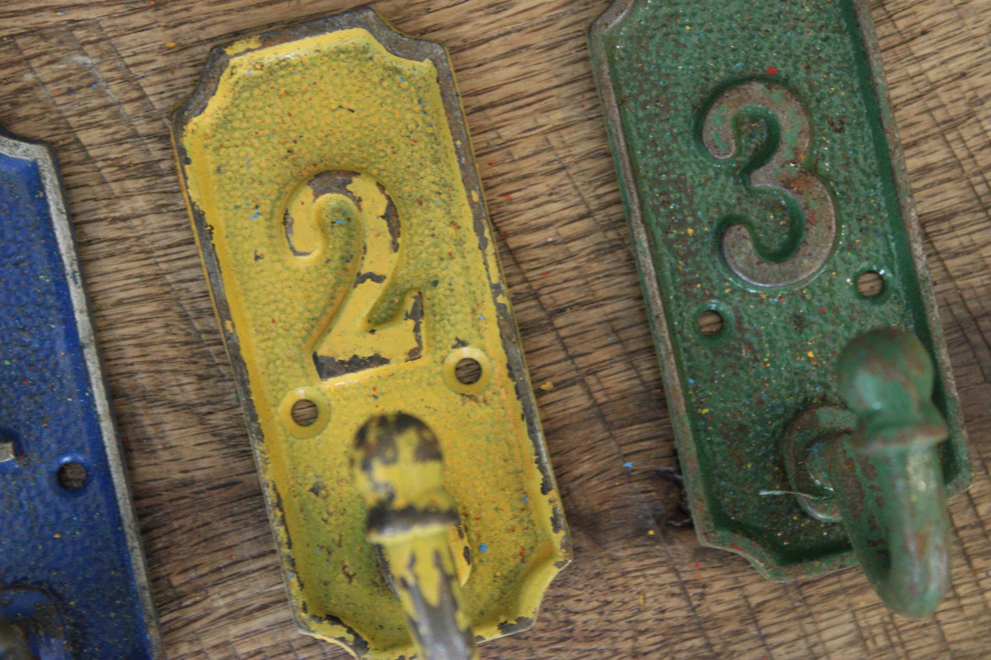 Cast Iron Numbered Hooks
