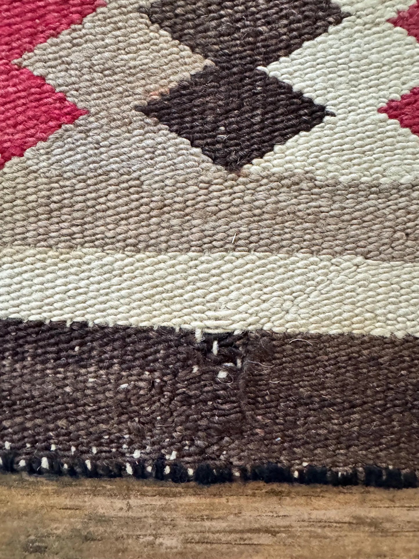 Antique Navajo Transitional Eyedazzler Rug, c. 1910–1918